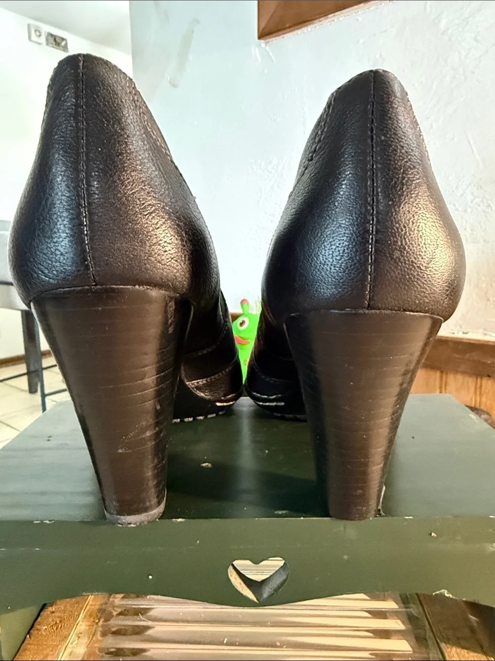 Söfft Black Leather Ankle Booties